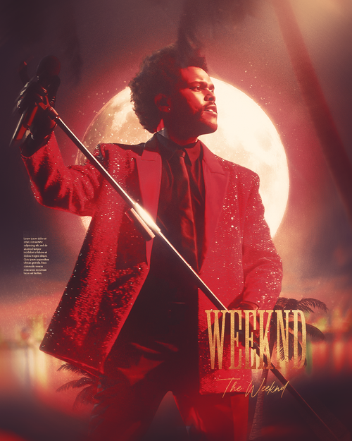 The weekend poster