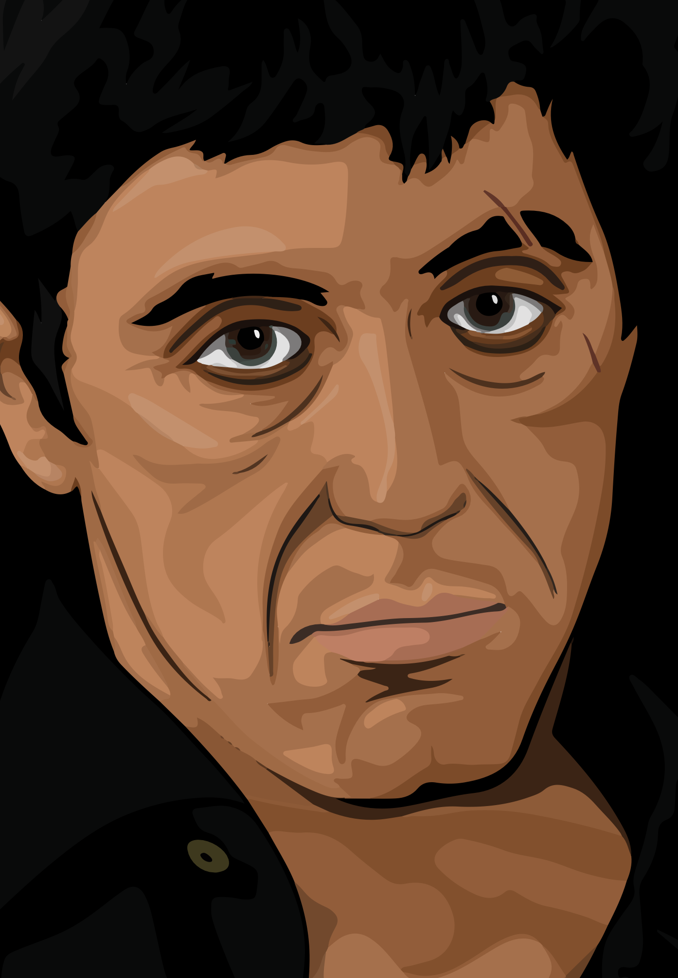 🎬 Al Pacino Illustration – High-Resolution Digital Artwork (Downloadable) 🎬