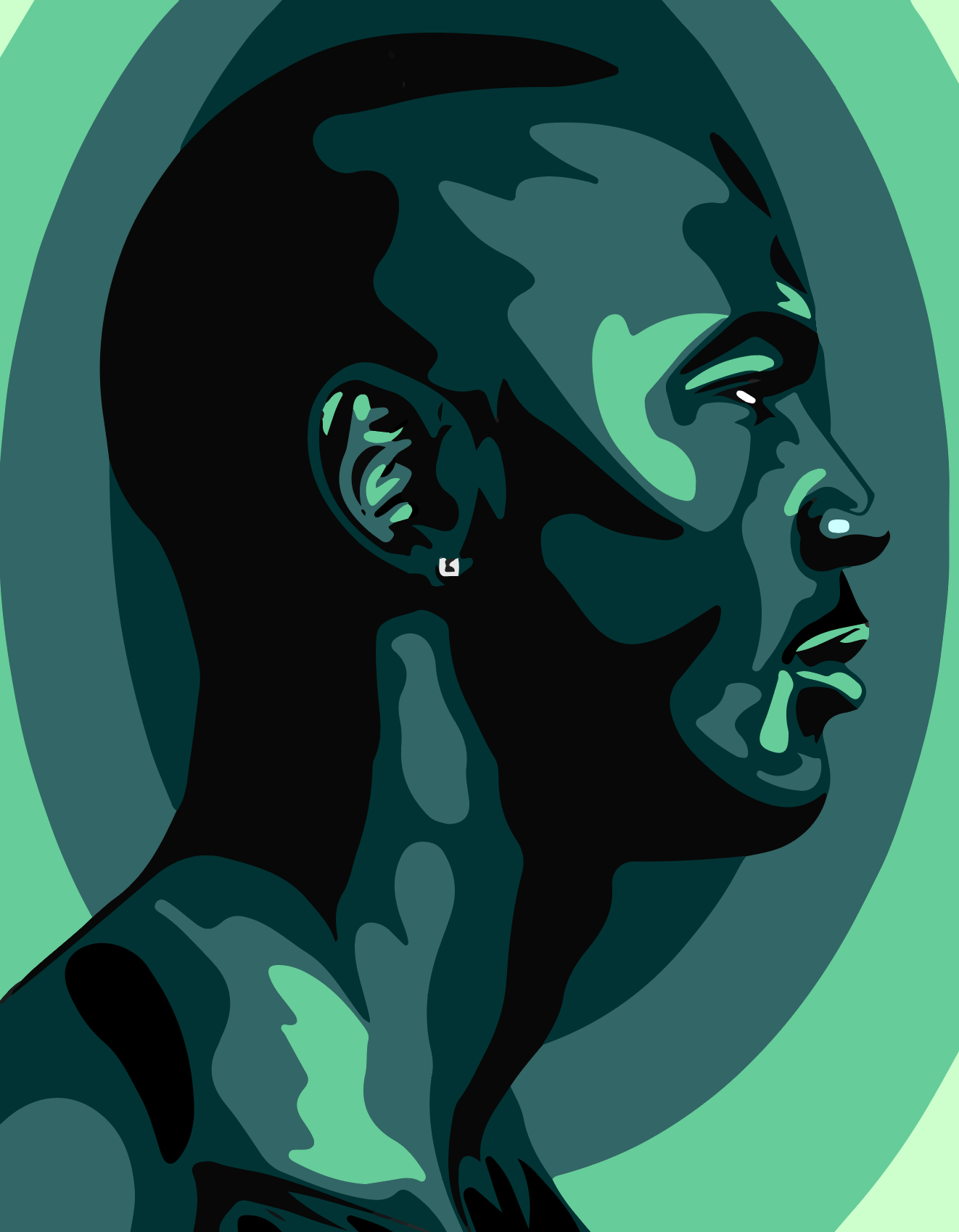 🏀 Michael Jordan Poster Template – Illustrator Editable 🏀